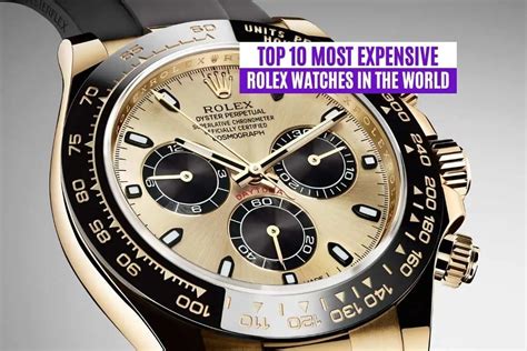 top rolex watch price|most expensive Rolex new.